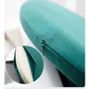 Cushion/Decorative Pillow 30/35/40cm Round Memory Foam Seat Cushion Thicken Chair Padding with Elastic Zipper Detachable Cushion Cover Chair Pads 231122