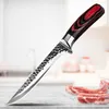 Kamp Avcılık Bıçakları 5.5 "Dökümlü Kemik Bıçağı Paslanmaz Çelik Şef Bıçağı Et Kemik Balık Meyve Sebzeleri Bıçağı Mutfak Bıçağı Bıçak