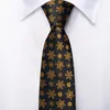 Bow Ties Christmas Boy's Tie Silk for Children Luxury Designer Handky Child Nuttie 120 cm lång 6 cm bred mode droppe hi-tie