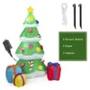 ギフトボックス付きのクリスマスデコレーション6 '装飾小道具木ヤードインフレータブル2024ホームメリーアウトドアマテリアルイベント231121