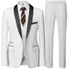 Abiti da uomo Blazer da uomo stile britannico slim completo 3 pezzi giacca gilet pantaloni / uomo d'affari gentiluomo abito personalizzato di fascia alta blazer cappotto S-6XL 231122
