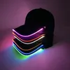 Feesthoeden Mode Kerst Kinderen Volwassen hoed Voor Festival LED Levert Blinky Lights Cap Gloeiende Neon Nachtclub 231122