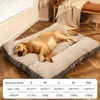 kennels pens HOOPET Warm Dogs Sleeping Bed Soft Fleece Pet Blanket Detachable Cat Puppy Mat Cushion for Small Medium Large Dogs Pet Supplies 231121