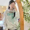 Hoodies Sweatshirts Herfstwinter Korea East Gate Trui Dames Mardi Daisy Borduren Lange Mouw Paar Top Jimo Modemerk Ins