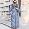 Women's Leather Luxury Winter Genuine Jacket Women Warm Raccoon Fur Coat Real Sheepskin Leahter Jackets Long Parkas