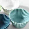 Strumenti di cottura 24 pezzi Fodere per cupcake Tazze decorative riutilizzabili per uso alimentare Forniture per cucina colorate per decorazioni per muffin