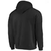 Herrtröjor En fylld björn bunden med bandage trycker mens hoody hip hop street streetwear pocket crewneck kläder fleece pullover hoodie