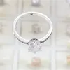 Sparkling CZ Diamond Crown Ring per Pandora Real Sterling Silver Wedding Rings For Women Girlfriend Gift designer anelli Gioielli di fidanzamento con cofanetto originale