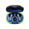 Écouteurs sans fil TWS V True, casque de jeu mains libres, bouton tactile, affichage de la capacité de la batterie, latence, faible consommation d'énergie