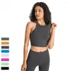 Aktiva uppsättningar Al Yoga Leggings and Tops Set Fitness Sports Suits Gym Clothingseamless BH Running Women Pant Suit