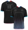 Nueva ropa de conductores de equipo F1, camiseta de carreras para hombre, talla grande, manga corta, personalización