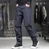 Men's Jeans Spring Autumn Baggy Men Casual Straight Denim Plus Size Patchwork Trousers Streetwear PantsMen's