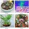 Garden Decorations 500g Natural Agate Original Stone Small Colorful Rain Flower Pebble Fish Tank Hydroponic Potted Decoration E11367 230422