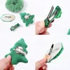 Hårtillbehör 4/5st barn Julset Plush Tree Hairpin Ties Party Headwear Festival Girls Baby Hair Clip Gifts