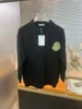 maglione da uomo Maglione lavorato a maglia in cashmere a maniche lunghe di marca europea di moda