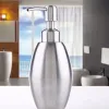 New Replaceable 304 Stainless Steel Liquid Lotion Dispenser Bathroom Soap Shampoo Pump Head Jar Tube Bathroom Accessories ZZ