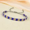 Strand KELITCH синий цвет браслеты Miyuki треугольные штабелируемые женские украшения ручной работы в стиле дружбы в богемном стиле летние украшения