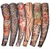 Manga hombres y mujeres Nylon tatuaje temporal medias de brazo Oversleeves tatuaje falso Sleeves294G