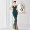 Mãe da noiva Vestidos elegantes verde escuro 2023 Strap Red Lacined Lace Mermaid formal plus size baile de noite vestidos de casamento vestido de convidado no noivo
