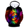 Men's Hoodies 2023 3D Printing Harajuku Boy Hooded Girl Fashion Casual Street Wear Long-sleeved Pullover Sweatshirt Top