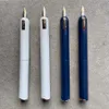 Çeşme kalemleri LM Kırmızı Dot Tasarım Ödülü İletişim Kutusu Focus CC Çeşme Kalemi Siyah 14K Altın Uç Nib Mürekkep Geri Çekilebilir Kalemler 230421