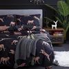 Lovinsunshine capa de edredão king size queen size consolador conjuntos leopardo impressão conjunto cama ab #196 y200111251q