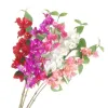가짜 꽃 녹지 10pcs 실크 bougainvillea glabra 인공 등반 Bougainvillea spectabilis 웨딩 중심을위한 6 가지 색상 zz