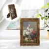 Frames PO Frame Vintage Picture Bureau Small Wall Sanging Retro Resin Child