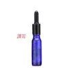 Blue Glass Liquid Reagent Pipette Bottles Eye Dropper Aromatherapy 5ml-100ml Essential Oils Perfumes bottles wholesale free DHL Xbheg