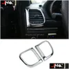 Andere interieuraccessoires voor Jeep Grand Cherokee 2014- Hele auto Chrome Garnering Er Trim Decoratie Drop Delivery Mobiles Motorcycle Dhuh1