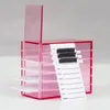 Aufbewahrungsboxen Acryl Wimpernbox 5 Schichten Make -up -Veranstalter klar zur Verpfroptenverlängerung