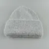 BeanieSkull Caps Luxury Real Rabbit Fur Beanie Sombrero de invierno Moda Casual Knit Bonnet Soft Warm Skullies Cap 230421