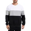 Herren-Kapuzenpullover, erschwingliche Marke, modisches Top, Herren-Sweatshirt, lässig, Kontrastfarbe, täglich, langärmelig, Polyester-Pullover