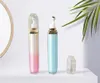 50pcs 15ml 20ml acrylic Empty Perfume Essential Oil Bottles Roll on Bottle Steel Bead Eye Essence Packing Roller Bottle