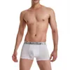 Underbyxor Fashion Letter Printing Boxershorts Breattable Ice Silk Men's Underwear 3D Pouch Shorts Underbyxor sömlösa manliga boxare byxor y23