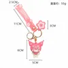 Cartoon Speelgoed Anime Kitty Sleutelhanger Kersenbloesem Roze Model Hanger Leuke Kids Tas Sleutelhanger Verjaardagscadeau Voor Kinderen