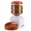 Dog Bowls Feeders 5.5L Programmed Matic Pet Feeder Voice Mes Recording And Lcd Display Sn Large Smart Dogs Cats Food Bowl Dispenser Y2 Dhabb