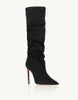 2024 Hiver Femmes Matignon Boot Bottines en daim London Head Design Italie Robe de soirée à la mode Talons hauts Bottines Box EU 35-43