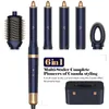 Hair Straighteners Negative Ion Dryer 6 in 1 Portable Straightener Brush Electric Comb Curling Tool Blow Drier 231122