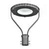 Feu de route en aluminium de forme ronde 50W 100W 150W 85-265V LED lumière de jardin expédié par mer aux États-Unis porte à porte