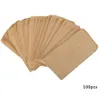 Planters Pots 100pcs Pack Kraft Paper Peed Peed Packets Mini Packets Garden Home Storage Bag Food Home Gift220f