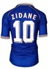 Zidane retro camisas de futebol francês 1998 2000 2002 2006 madrid camisa de futebol vintage madrid juve 96 97 camisas de futebol clássico kit de manga longa
