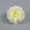 Fleurs décoratives artificielles azalée fleur tête pivoine Rose bricolage couronne de mariage guirlande décor à la maison florale 5 cm 12 couleurs 15 pièces