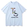 Męskie koszulki Eras Tour 2023 T-shirty harajuku graficzne tshirts