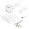 Other Home Garden Silent 6 Leaves USB Powered Ceiling Canopy Fan with Remote Control Timing 4 Speed Hanging for Camping Bed Dormitory Tent 230422