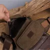 Waist Bags Men Canvas Thigh Drop Leg Bag Travel Motorcycle Riding Fanny Pack Hip Bum Belt Crossbody Shoulder For Male 2023