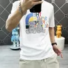 Мужские футболки Дизайнерские дизайнерские футболки с коротки
