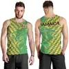 Débardeurs pour hommes Tessffel Mode Pays Drapeau Jamaïque Lion Emblème Rétro 3DPrint Hommes / Femmes Été Harajuku Gilet Casual Sans Manches TankTop No.4 230422