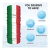 Scarves Italian Flag Of Italy Italia Bandana Neck Gaiter Printed Mask Scarf Multi-use Headband Fishing For Men Women Adult Washable