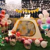 Décorations de Noël 1/2 Set Ballons Stand Colle Dot Ballon Titulaire Colonne De Mariage Fête D'anniversaire Décoration Enfants Baby Shower Balons Support Fournitures 231121